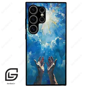 قاب گوشی سامسونگ اس 24 اولترا (Galaxy S24 Ultra ) طرح دعا کد 2930