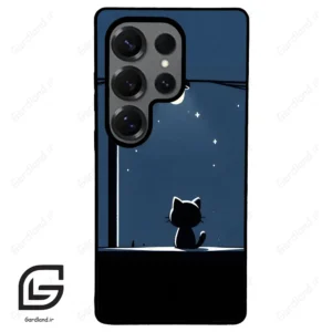 قاب گوشی سامسونگ اس 25 اولترا (Galaxy S25 Ultra ) طرح گربه کد 2098