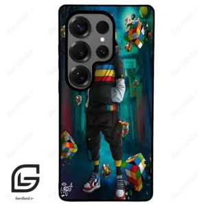 قاب گوشی سامسونگ اس 25 اولترا (Galaxy S25 Ultra ) طرح مکعب کد 2229