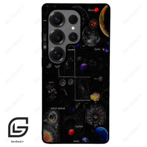 قاب گوشی سامسونگ اس 25 اولترا (Galaxy S25 Ultra ) طرح فضانورد کد 2308