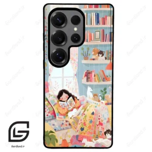 قاب گوشی سامسونگ اس 25 اولترا (Galaxy S25 Ultra ) طرح دخترانه کد 2325