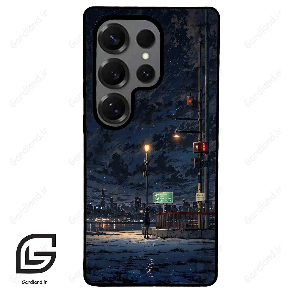 قاب گوشی سامسونگ اس 25 اولترا (Galaxy S25 Ultra ) طرح شب کد 2354