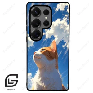 قاب گوشی سامسونگ اس 25 اولترا (Galaxy S25 Ultra ) طرح گربه کد 2366