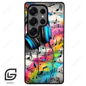 قاب گوشی سامسونگ اس 25 اولترا (Galaxy S25 Ultra ) طرح موسیقی کد 2482
