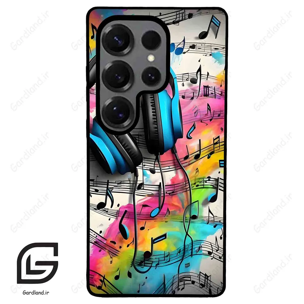 قاب گوشی سامسونگ اس 25 اولترا (Galaxy S25 Ultra ) طرح موسیقی کد 2482