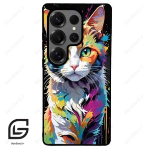 قاب گوشی سامسونگ اس 25 اولترا (Galaxy S25 Ultra ) طرح گربه کد 2483