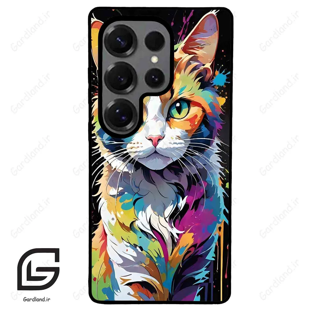 قاب گوشی سامسونگ اس 25 اولترا (Galaxy S25 Ultra ) طرح گربه کد 2483