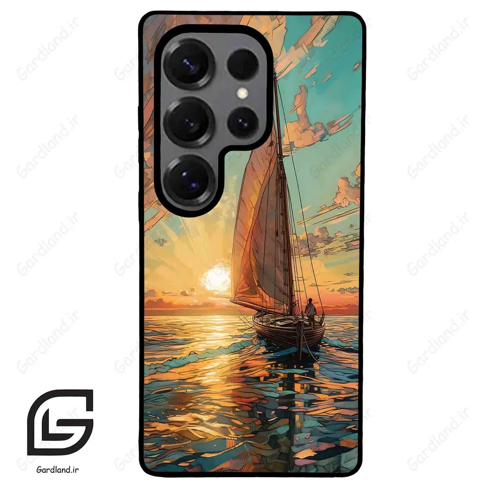 قاب گوشی سامسونگ اس 25 اولترا (Galaxy S25 Ultra ) طرح قایق کد 2485