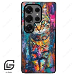 قاب گوشی سامسونگ اس 25 اولترا (Galaxy S25 Ultra ) طرح گربه کد 2488