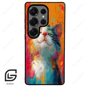 قاب گوشی سامسونگ اس 25 اولترا (Galaxy S25 Ultra ) طرح گربه کد 2489