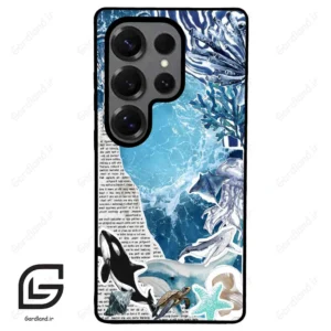 قاب گوشی سامسونگ اس 25 اولترا (Galaxy S25 Ultra ) طرح دریا کد 2516