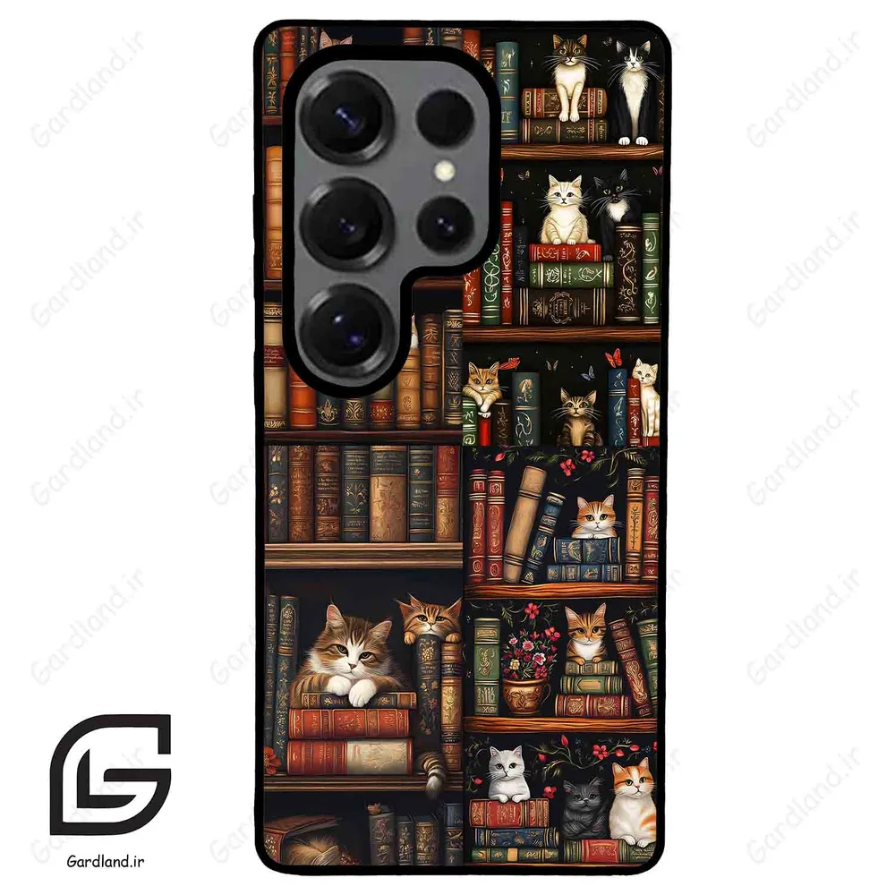قاب گوشی سامسونگ اس 25 اولترا (Galaxy S25 Ultra ) طرح کتابخانه کد 2532