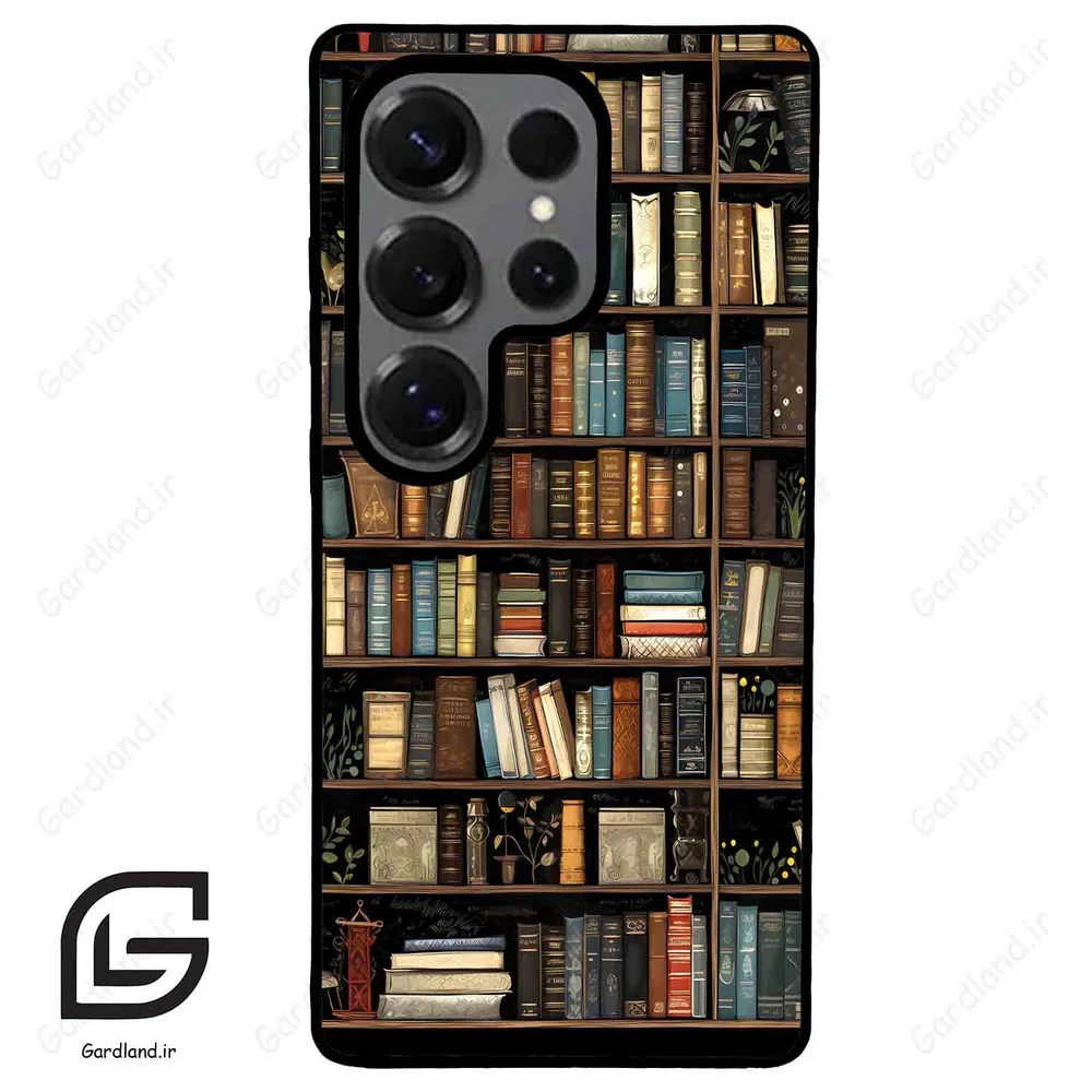 قاب گوشی سامسونگ اس 25 اولترا (Galaxy S25 Ultra ) طرح کتابخانه کد 2533