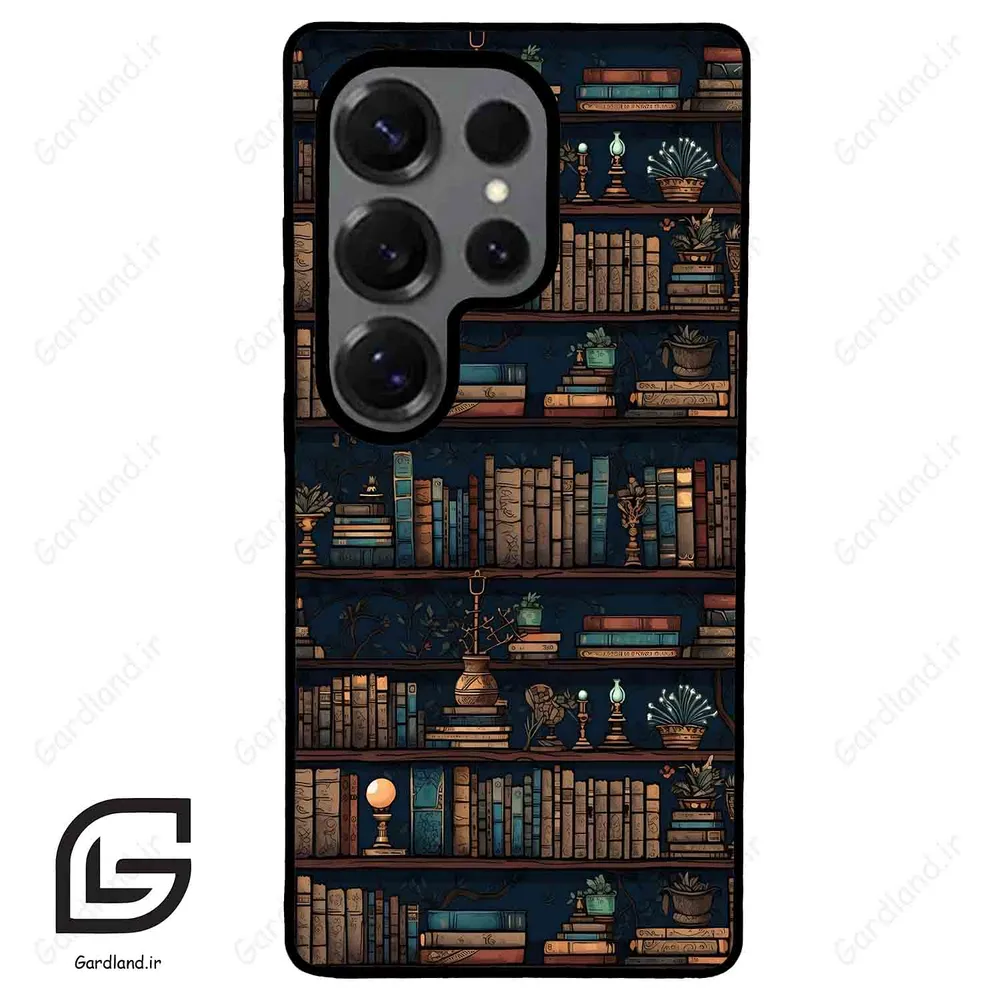 قاب گوشی سامسونگ اس 25 اولترا (Galaxy S25 Ultra ) طرح کتابخانه کد 2536