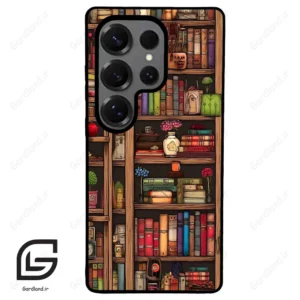 قاب گوشی سامسونگ اس 25 اولترا (Galaxy S25 Ultra ) طرح کتابخانه کد 2537