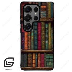 قاب گوشی سامسونگ اس 25 اولترا (Galaxy S25 Ultra ) طرح کتابخانه کد 2538