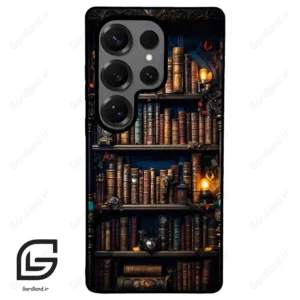 قاب گوشی سامسونگ اس 25 اولترا (Galaxy S25 Ultra ) طرح کتابخانه کد 2541
