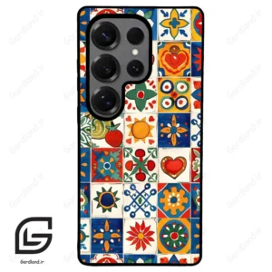 قاب گوشی سامسونگ اس 25 اولترا (Galaxy S25 Ultra ) طرح کاشی کد 2594