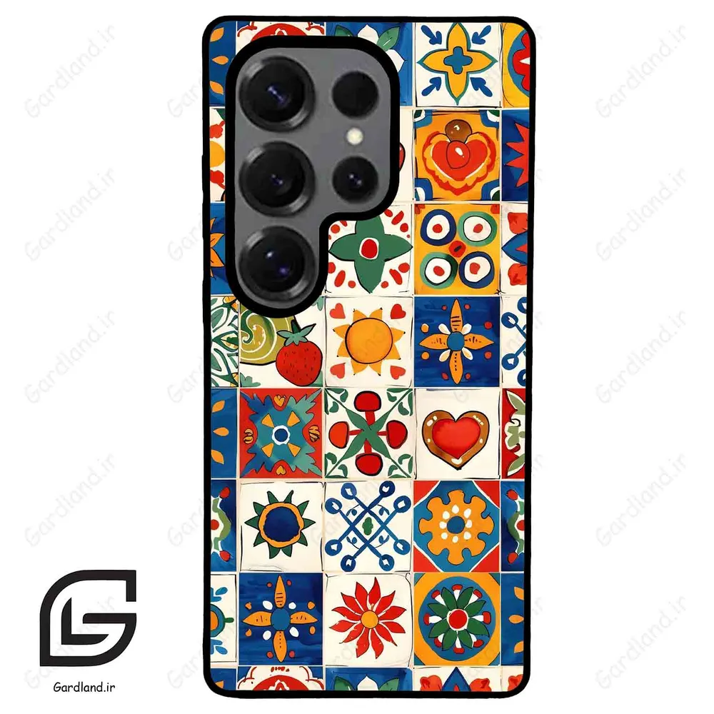 قاب گوشی سامسونگ اس 25 اولترا (Galaxy S25 Ultra ) طرح کاشی کد 2594
