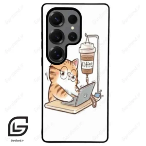 قاب گوشی سامسونگ اس 25 اولترا (Galaxy S25 Ultra ) طرح گربه کد 2617