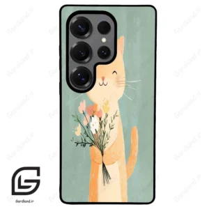 قاب گوشی سامسونگ اس 25 اولترا (Galaxy S25 Ultra ) طرح گربه کد 2619