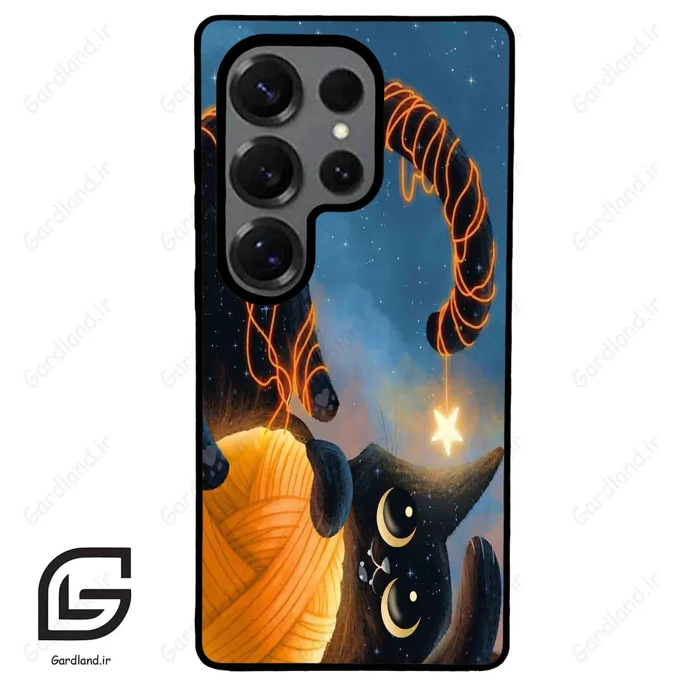 قاب گوشی سامسونگ اس 25 اولترا (Galaxy S25 Ultra ) طرح گربه کد 2654