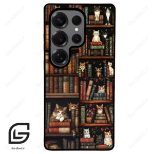 قاب گوشی سامسونگ اس 25 اولترا (Galaxy S25 Ultra ) طرح کتابخانه کد 2675