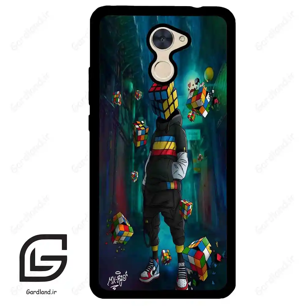 قاب گوشی هوآوی Y7 پرایم 2017 (Huawei Y7 Prime 2017 ) طرح مکعب کد 2229