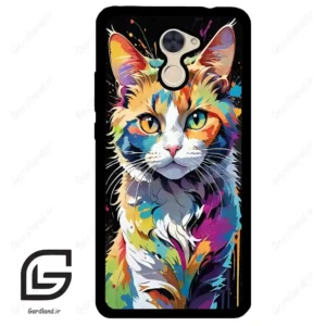 قاب گوشی هوآوی Y7 پرایم 2017 (Huawei Y7 Prime 2017 ) طرح گربه کد 2483