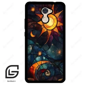 قاب گوشی هوآوی Y7 پرایم 2017 (Huawei Y7 Prime 2017 ) طرح خورشید کد 2707