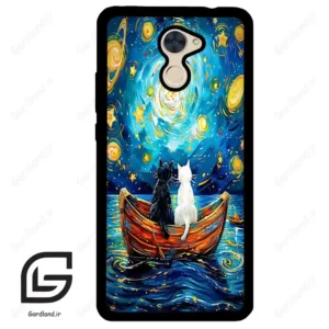 قاب گوشی هوآوی Y7 پرایم 2017 (Huawei Y7 Prime 2017 ) طرح گربه کد 2727