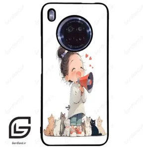 قاب گوشی هوآوی Y9A (Huawei Y9A ) طرح دخترانه کد 2027