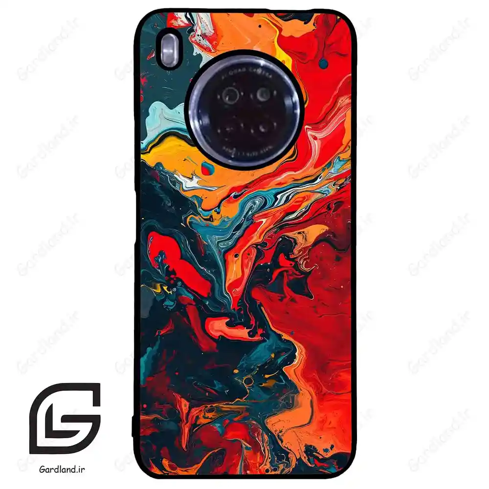 قاب گوشی هوآوی Y9A (Huawei Y9A ) طرح ابرنگی کد 2490