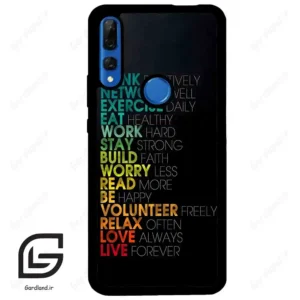 قاب گوشی هوآوی Y9 پرایم 2019 (Huawei Y9 Prime 2019 ) طرح متن کد 2332