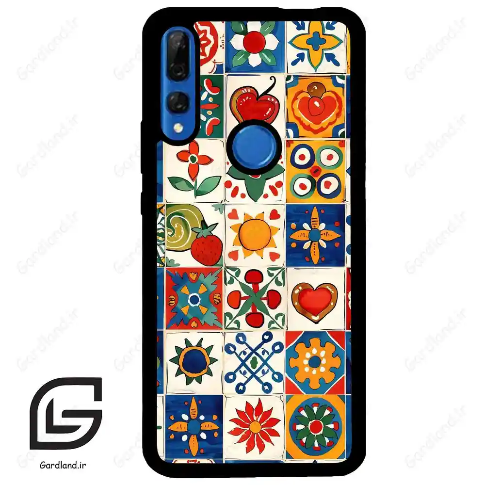 قاب گوشی هوآوی Y9 پرایم 2019 (Huawei Y9 Prime 2019 ) طرح کاشی کد 2594