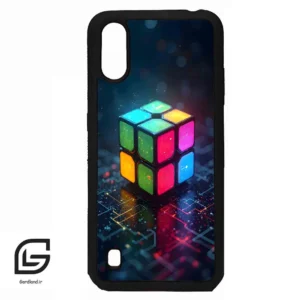 قاب گوشی سامسونگ ای 01 (Galaxy A01 ) طرح مکعب کد 2222