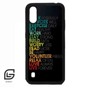 قاب گوشی سامسونگ ای 01 (Galaxy A01 ) طرح متن کد 2332