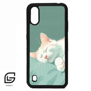 قاب گوشی سامسونگ ای 01 (Galaxy A01 ) طرح گربه کد 2403