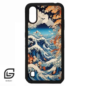 قاب گوشی سامسونگ ای 01 (Galaxy A01 ) طرح موج کد 2418