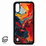قاب گوشی سامسونگ ای 01 (Galaxy A01 ) طرح ابرنگی کد 2490