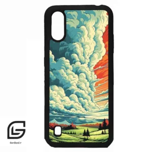 قاب گوشی سامسونگ ای 01 (Galaxy A01 ) طرح ابرنگی کد 2491
