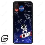 قاب گوشی سامسونگ ای 02 (Galaxy A02 ) طرح فضانورد کد 2012