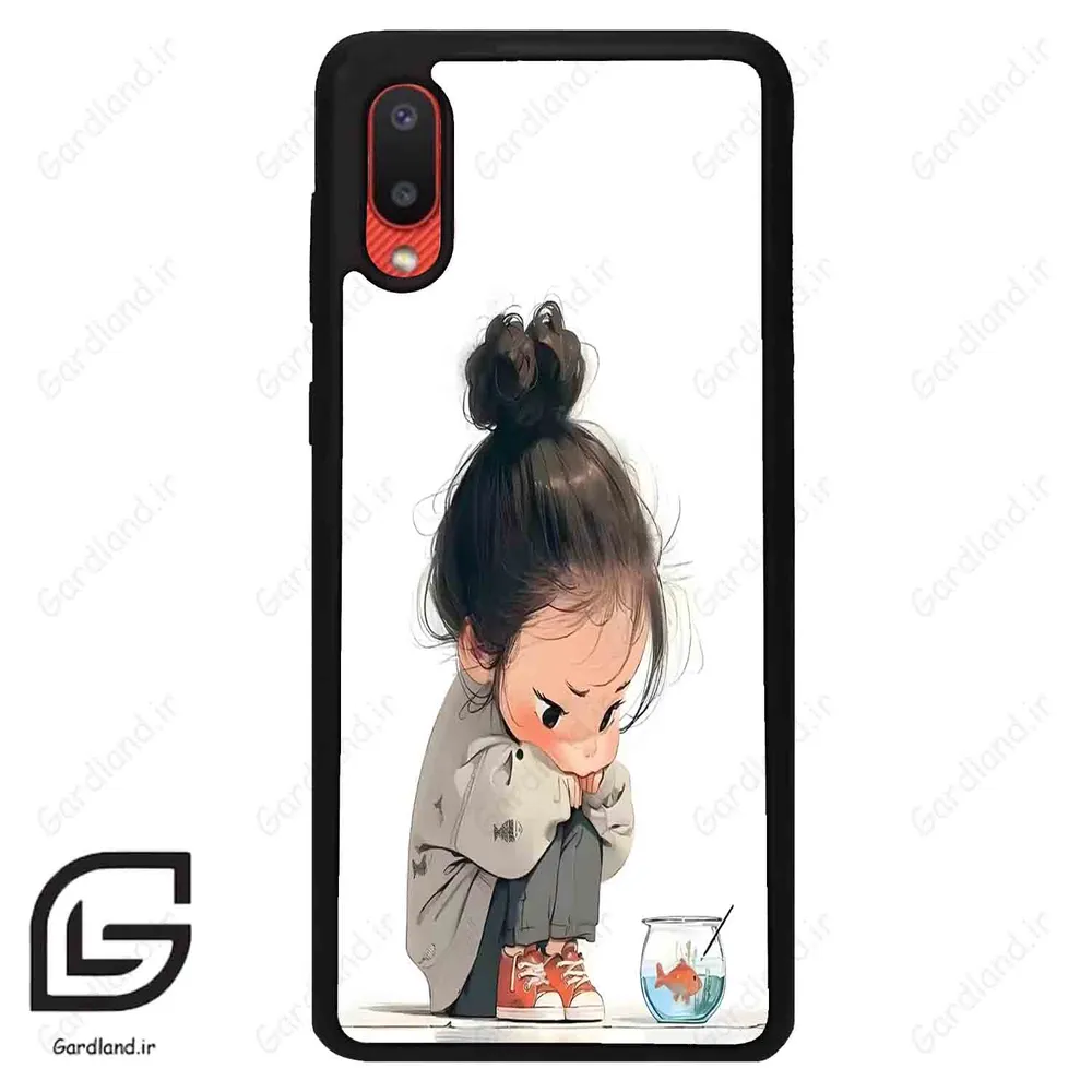قاب گوشی سامسونگ ای 02 (Galaxy A02 ) طرح دخترانه کد 2028