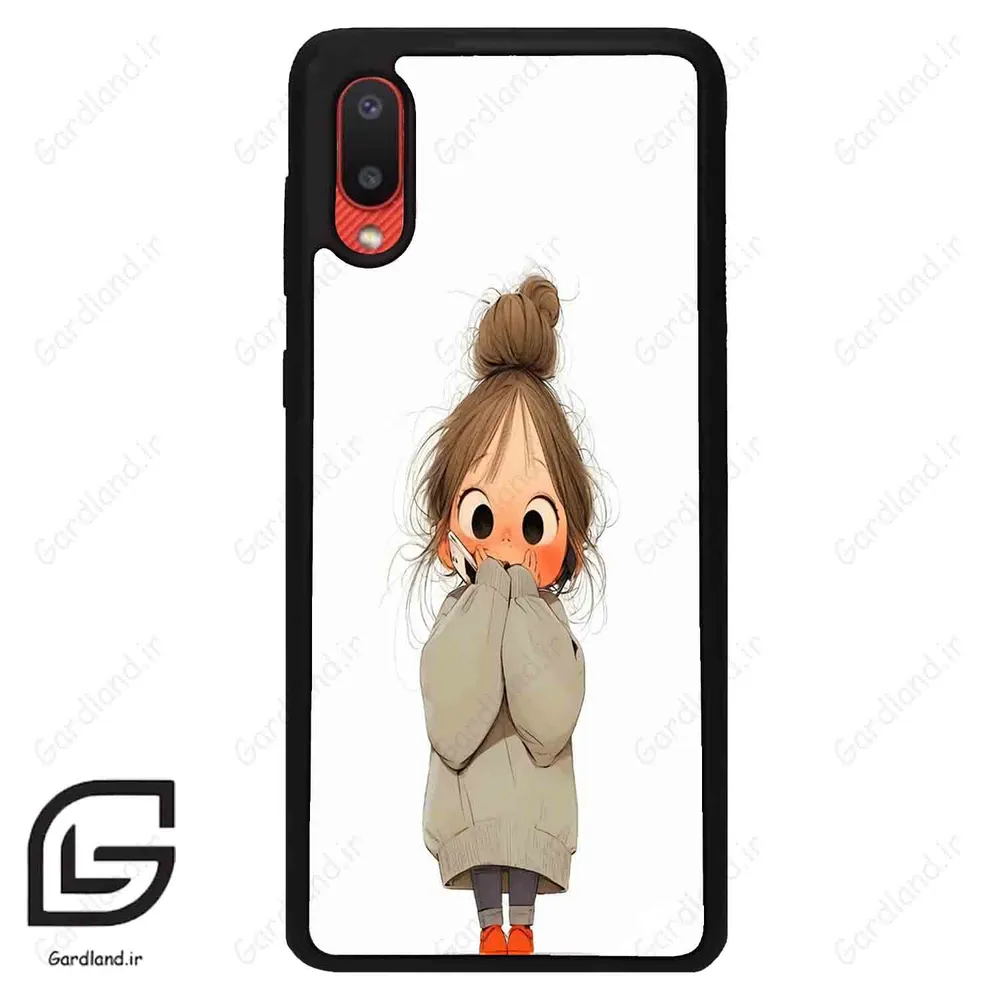 قاب گوشی سامسونگ ای 02 (Galaxy A02 ) طرح دخترانه کد 2054