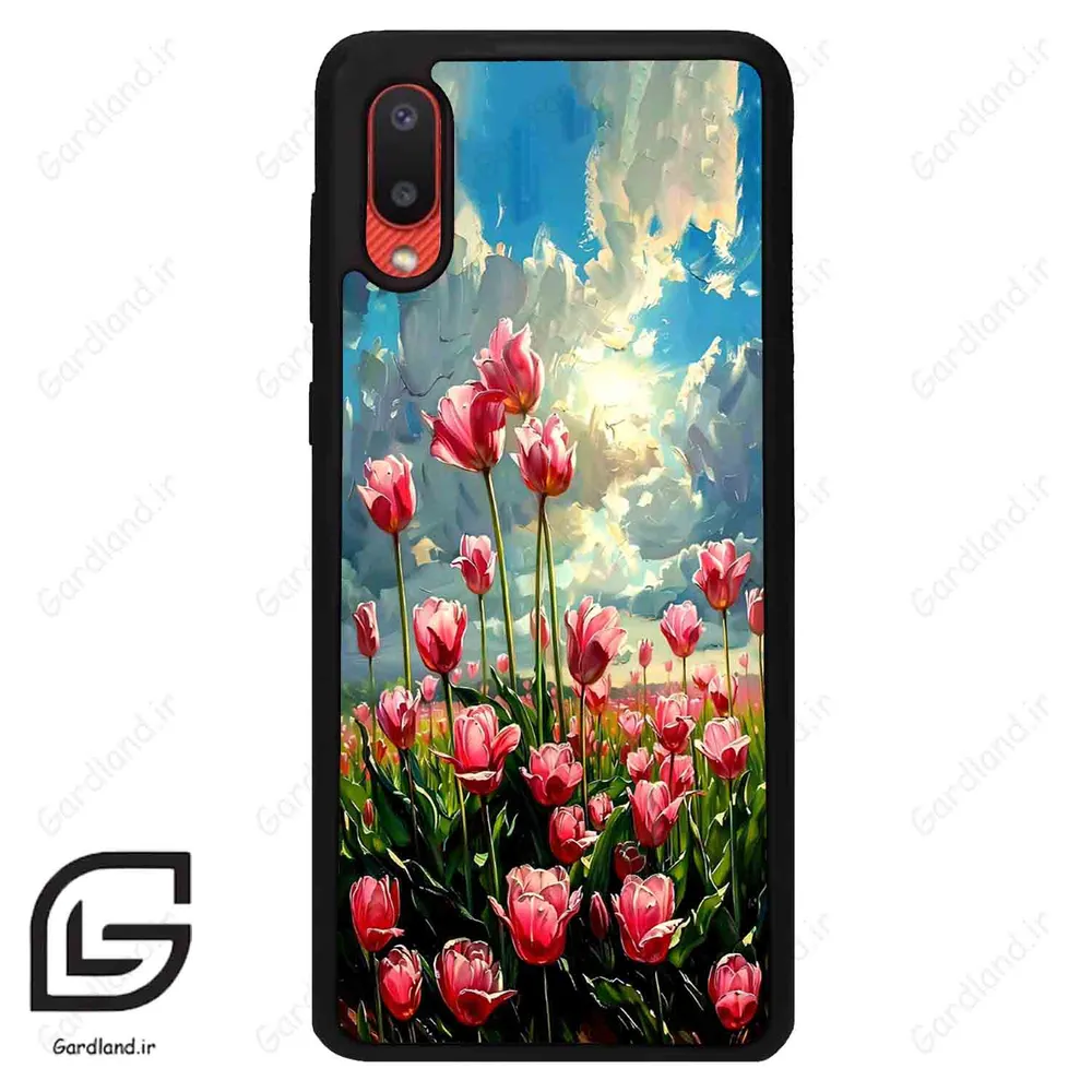 قاب گوشی سامسونگ ای 02 (Galaxy A02 ) طرح گل کد 2055