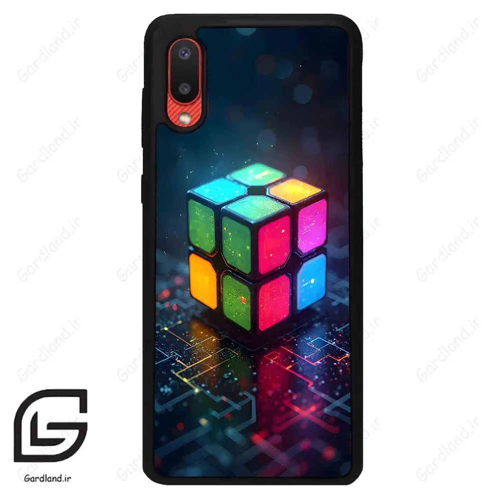 قاب گوشی سامسونگ ای 02 (Galaxy A02 ) طرح مکعب کد 2222