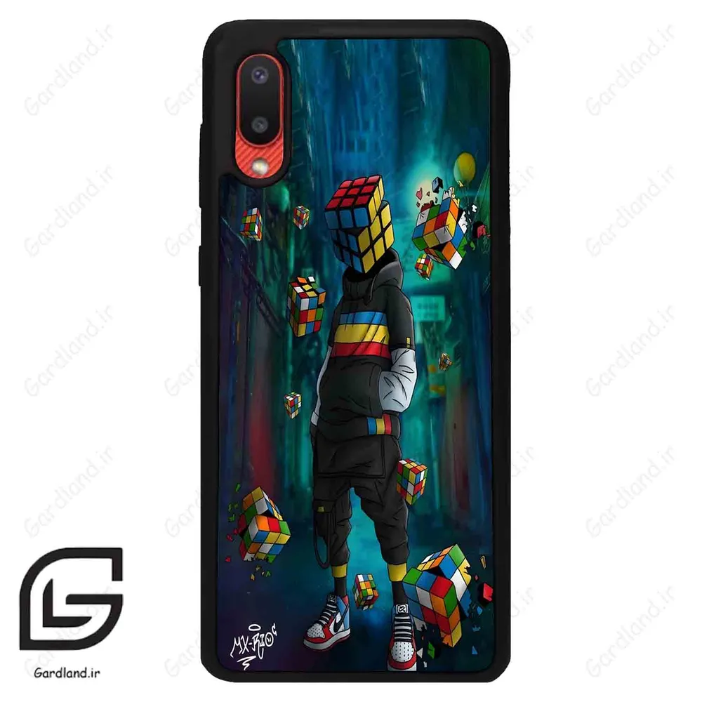 قاب گوشی سامسونگ ای 02 (Galaxy A02 ) طرح مکعب کد 2229
