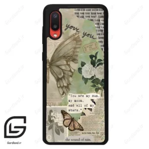 قاب گوشی سامسونگ ای 02 (Galaxy A02 ) طرح پروانه کد 2244