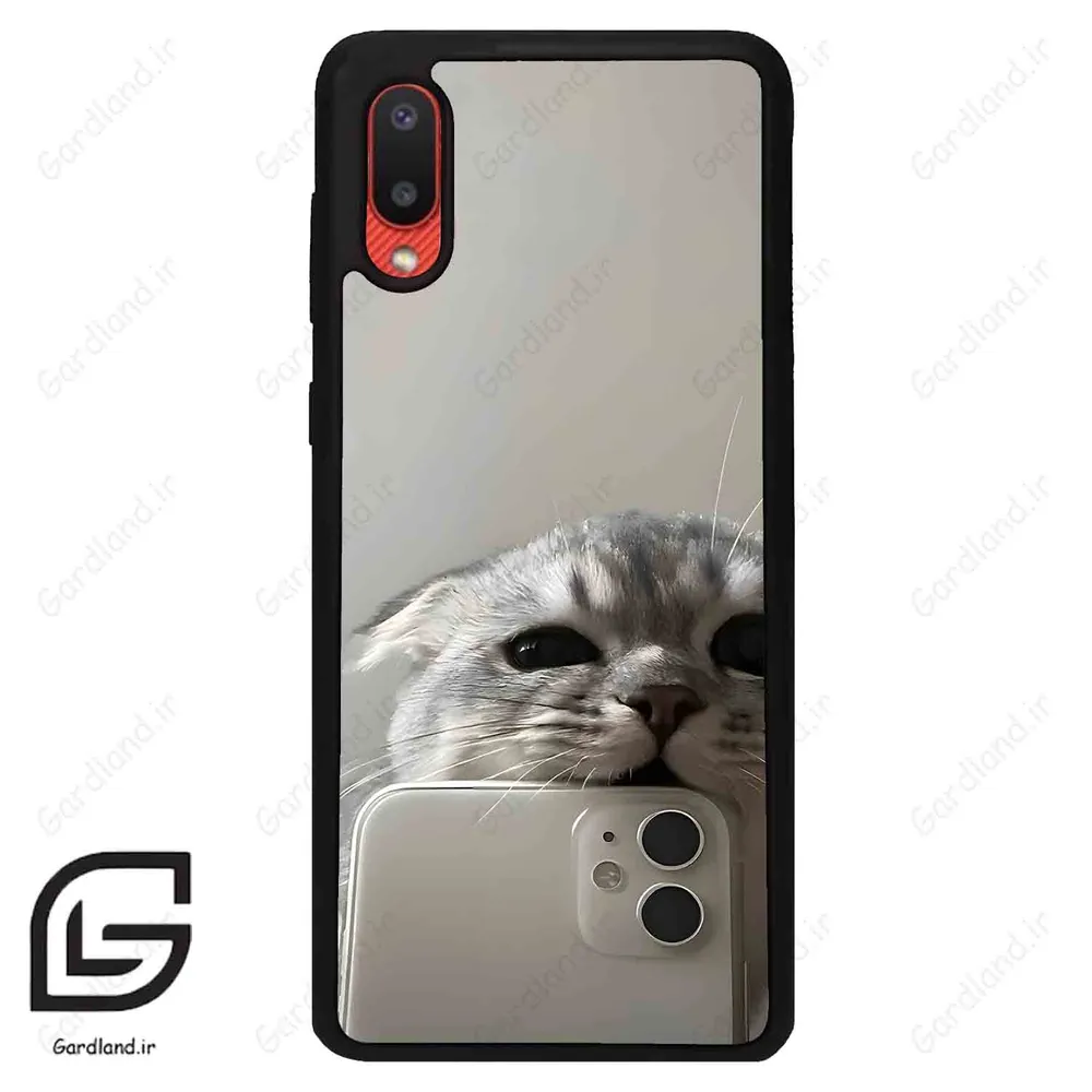 قاب گوشی سامسونگ ای 02 (Galaxy A02 ) طرح گربه کد 2246