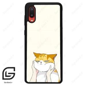 قاب گوشی سامسونگ ای 02 (Galaxy A02 ) طرح گربه کد 2298